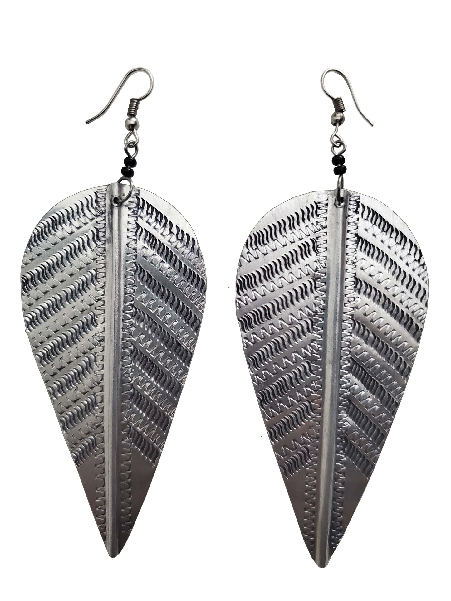 African Leaf Earrings