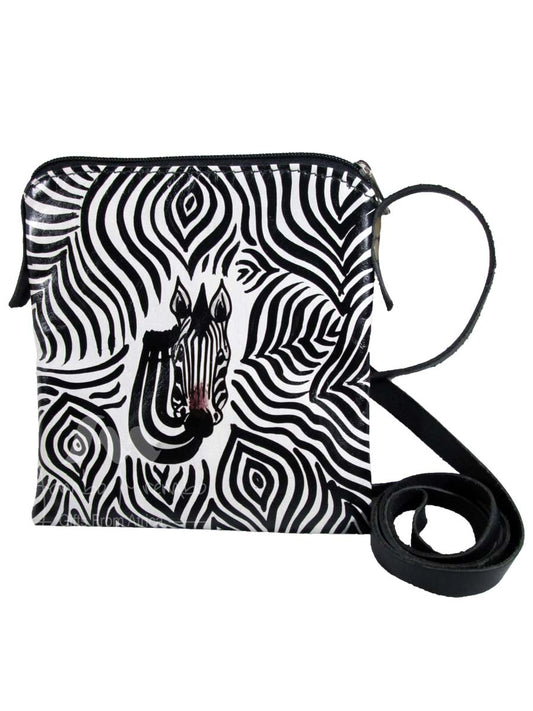 Zebra Crossbody Bag