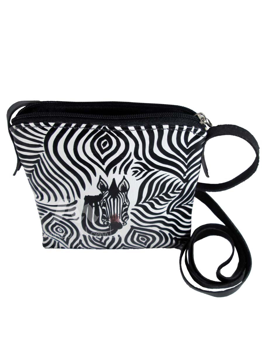 Zebra Crossbody Bag