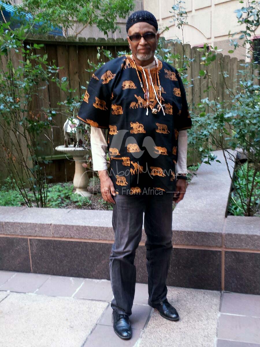 Men's Dashiki/African Wildlife Shirt