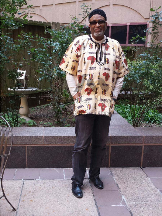 African Continent Dashiki/Men's Shirt