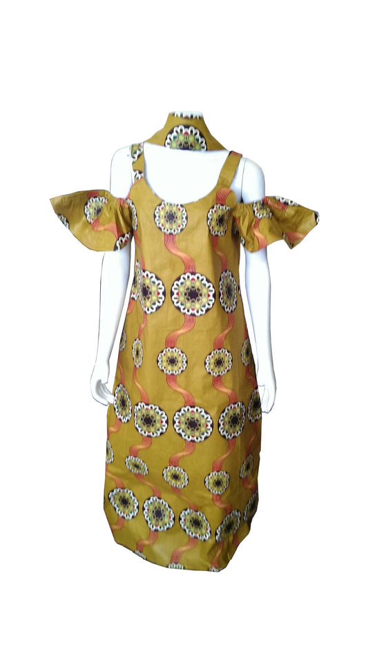 Jua Dress in African Print