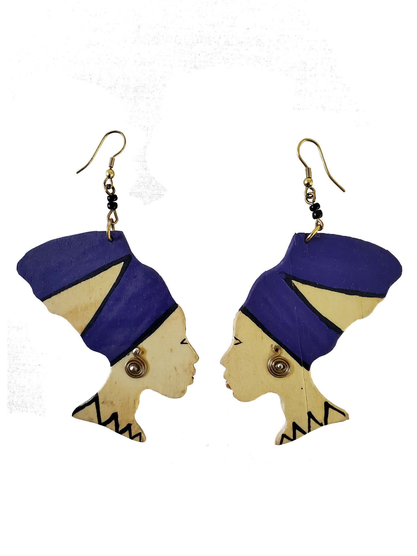 African Ladies Earrings