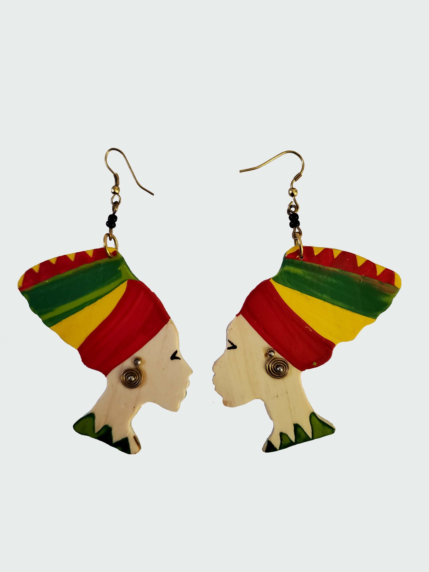 African Ladies Earrings